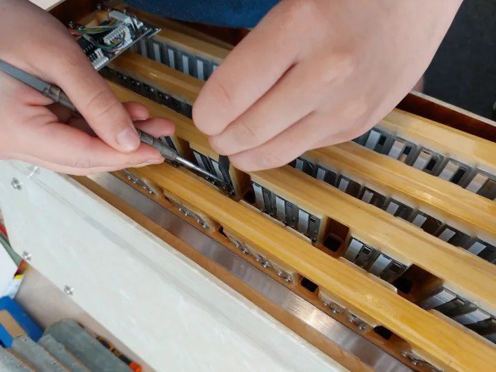 Akkordeon Werkstatt von Außen