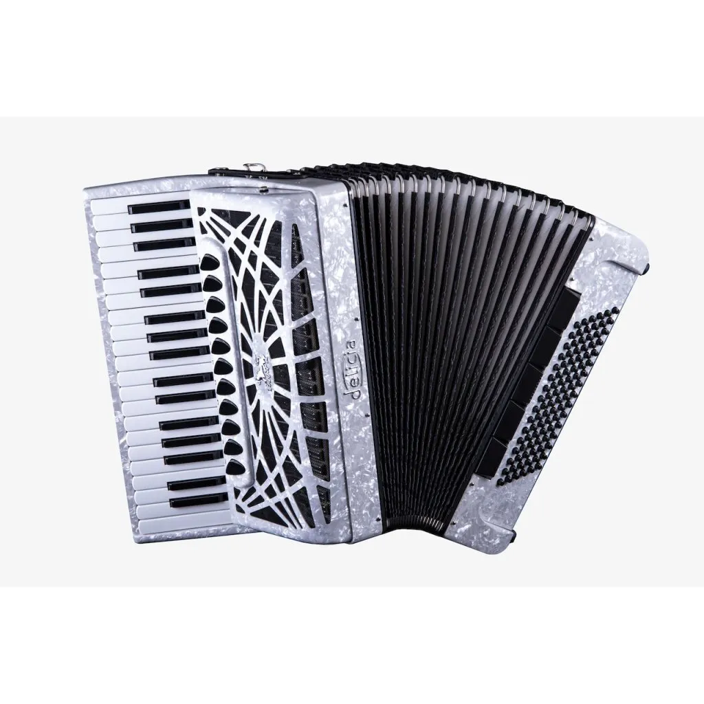 Weiß Akkordeon Komplett
