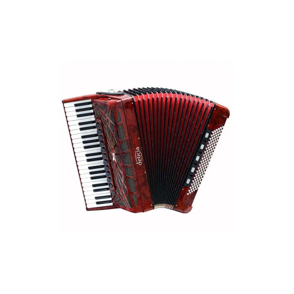 Rot Akkordeon Komplett